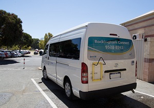 Picture of the Rockingham Connect bus