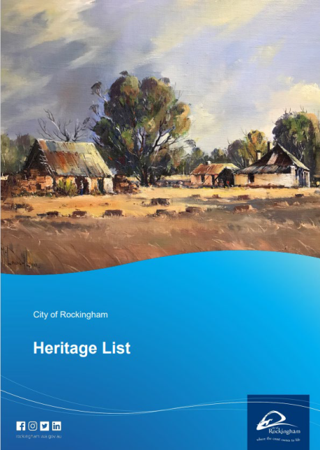Cover of Heritage List.