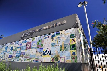 Aqua Jetty Community Art Wall