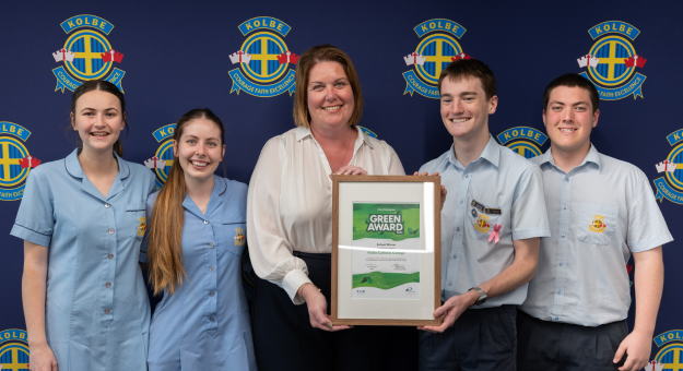 Green Award 2025 - Year 12 Executive Leaders - Kolbe Catholic College