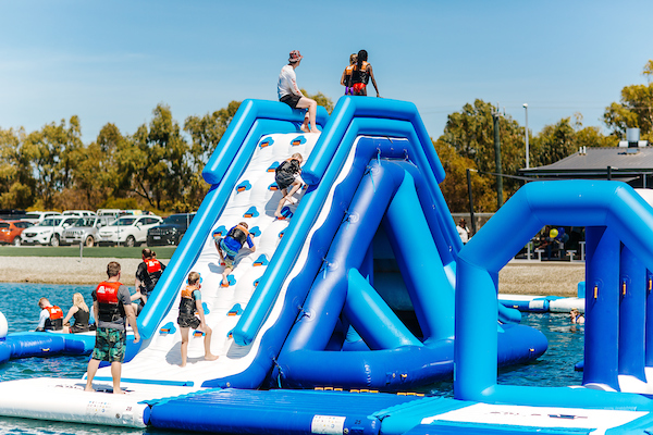 Perth Wake Park inflatable