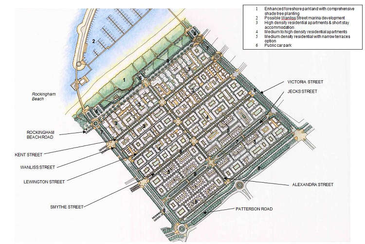 Figure 16: Northern Waterfront Sector - Indicative Development Plan