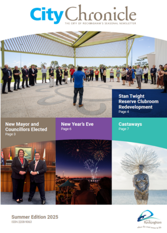 Front cover of the Summer 2025 City Chronicle.