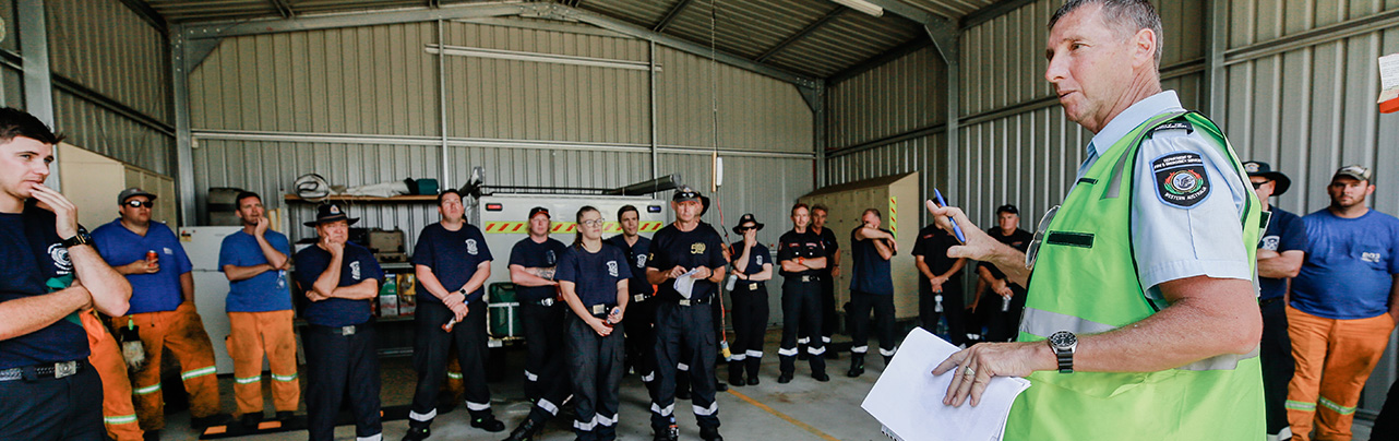 photo of emergency staff at exercise