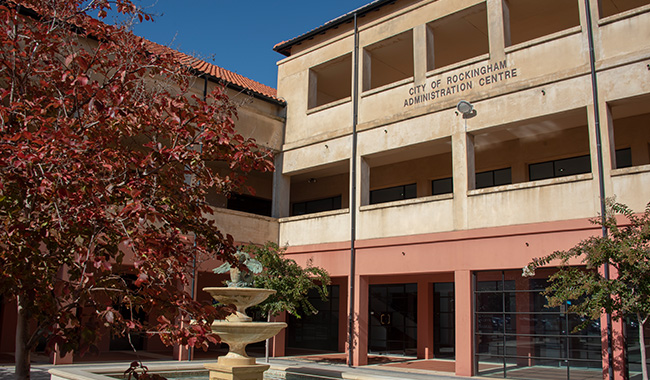 Council Administration Building exterior.