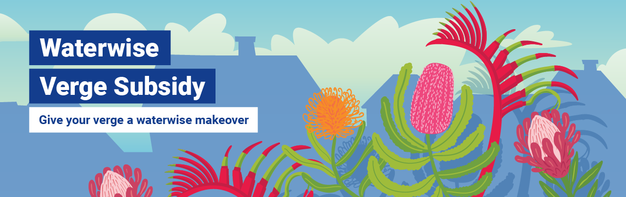 Graphic of native flowers