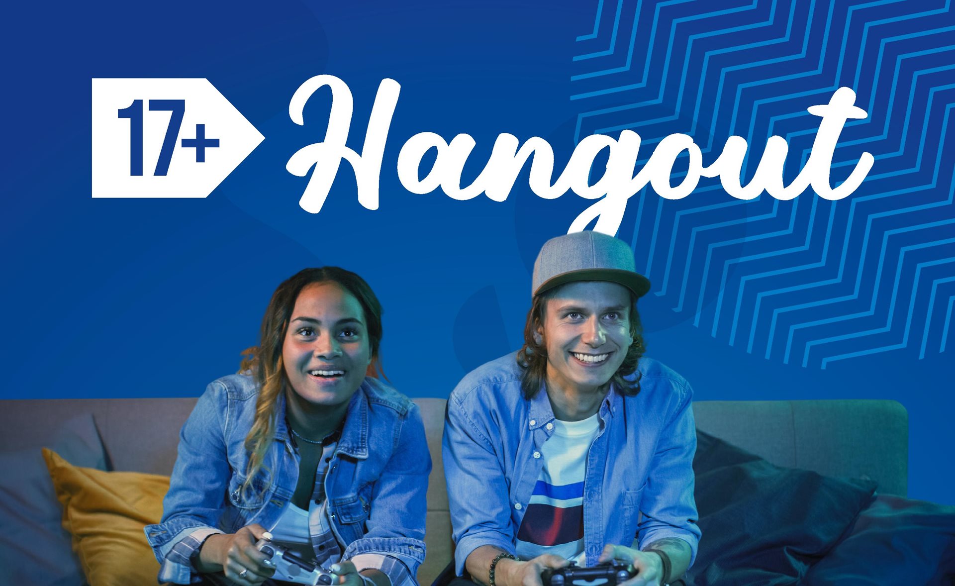 Young people playing video games