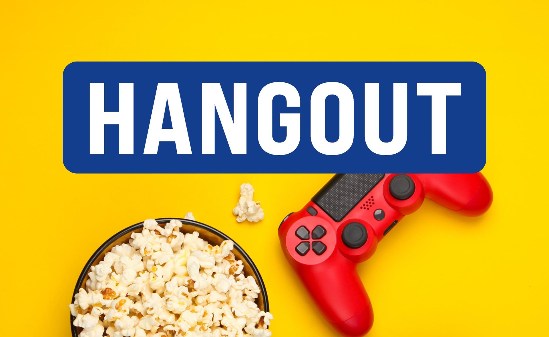 Gaming joypad and popcorn