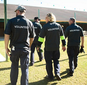 Group of volunteers Group of volunteers