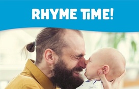 Father playing with baby