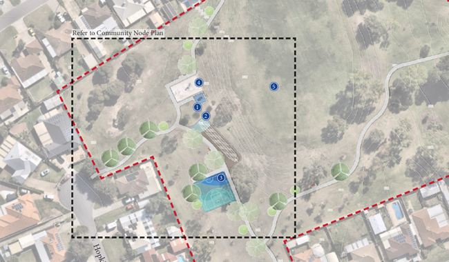 a map of a community