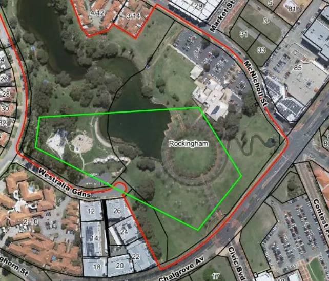 City Park Map City Park Map