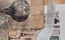 a close up of a piece of paper