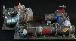a toy model of a factory