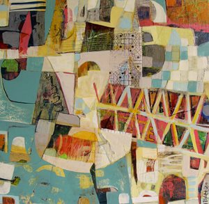 Mixed media artwork.