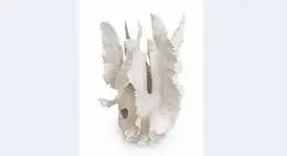a white object with wings