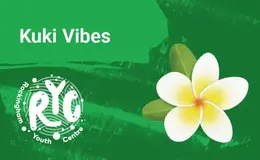 Frangipani flower with a green background