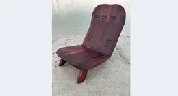 a chair on the beach