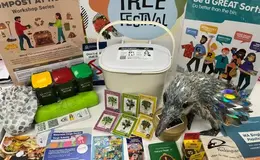 a group of objects on a table