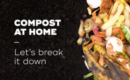 a pile of food on the ground