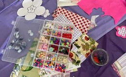 a plastic container with plastic items in it