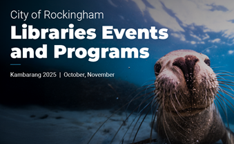 Seal looking at the camera underwater.