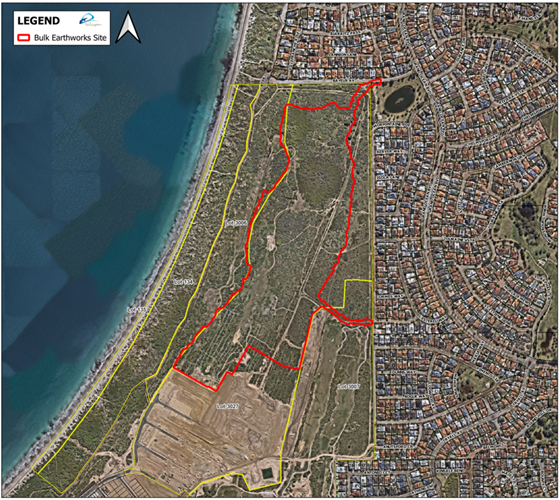 Kennedy Bay Bulk Earthworks Aerial Image