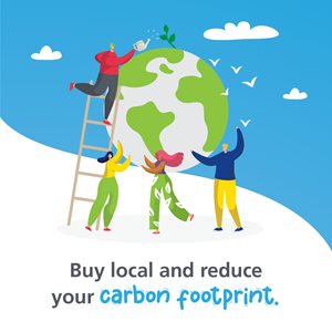 Shop locally for fresh produce and reduce your carbon footprint
