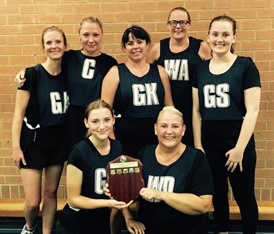 Indoor netball champions Netball champions