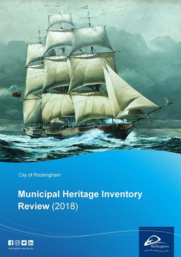 Cover page of Municipal Heritage Inventory