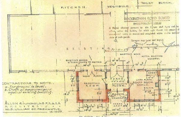 Historical Photo of Plan for Seaside Home